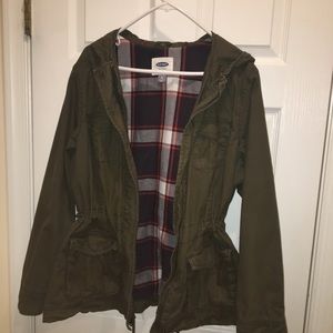 Army green jacket